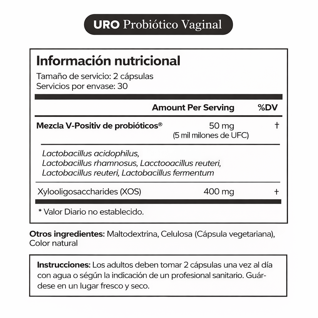Probiótico Vaginal® - Capsulas