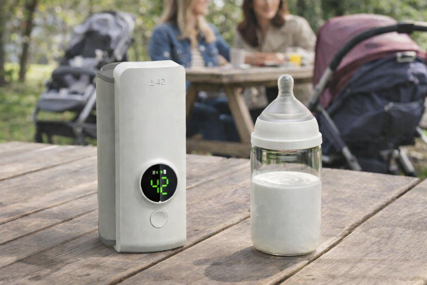 NESTIVA WARMY – Calentador de biberones portátil